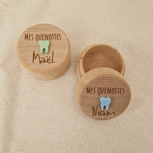 Charger l'image dans la galerie, boite à quenottes gravée prénom personnalisée