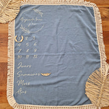 Charger l'image dans la galerie, Couverture étape bébé personnalisée