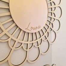 Charger l'image dans la galerie, décoration bohème bois prénom personnalisé