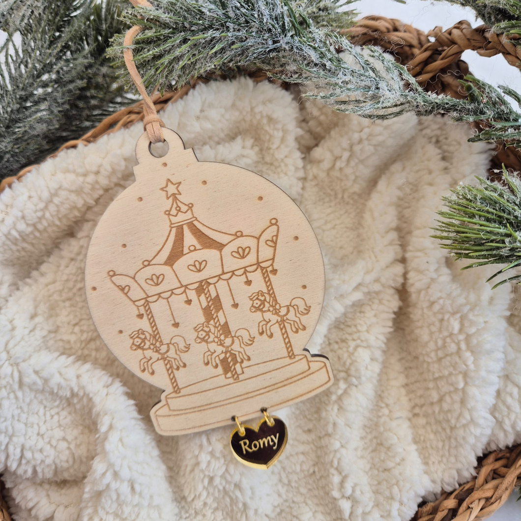 Boule de noël - Carrousel