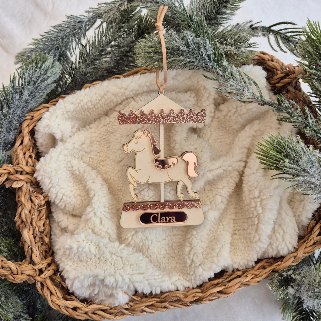 Boule de noël - Carrousel